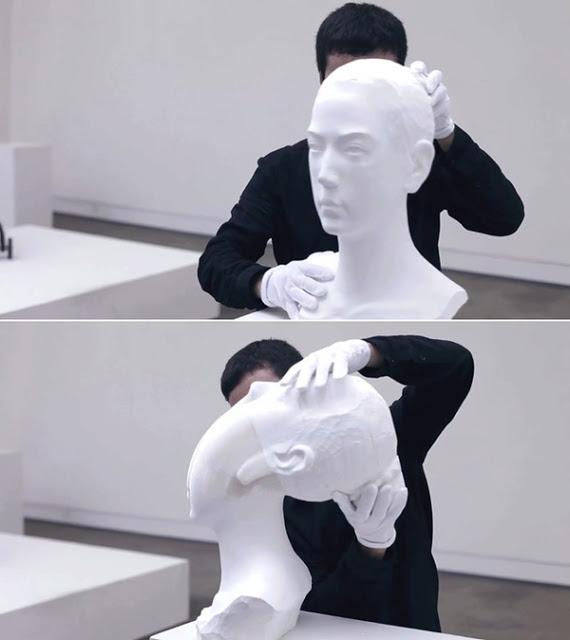 Las increíbles esculturas de Li Hongbo: papel en estado puro