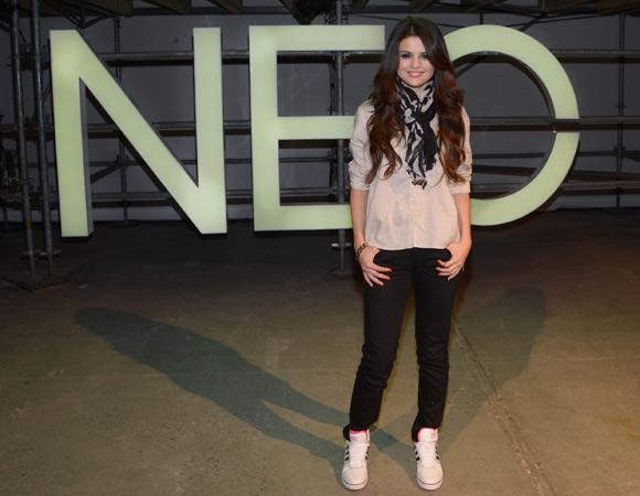 Selena Gomez en evento de Adidas NEO