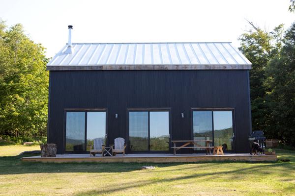 Una cabaña nueva...