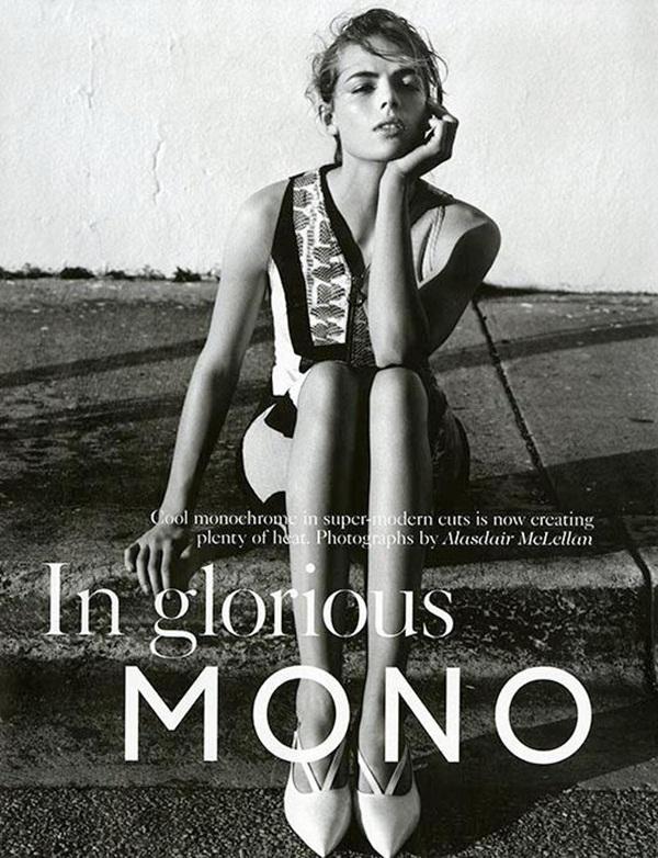 In Glorious Mono.Editorial.