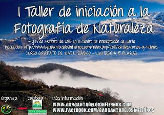 I Taller de iniciación a la fotografía de Naturaleza