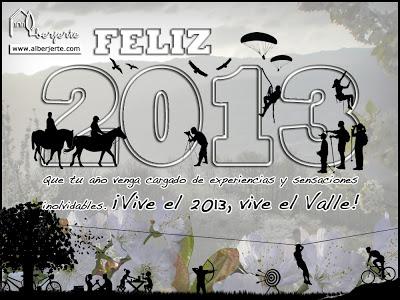 Feliz 2013 desde el Valle del Jerte
