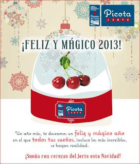 La denominación de origen cerezas del jerte felicita las fiestas