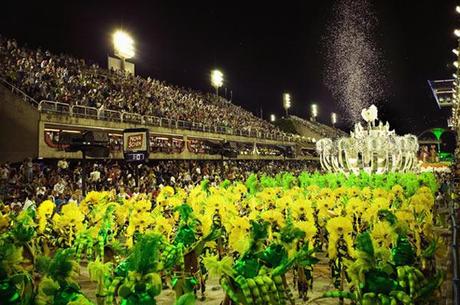 Escuela de Samba del Carnaval de Rio de Janeiro. Brasil