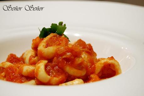 Calamares en salsa americana