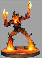 Cómo pintar critaturas de fuego