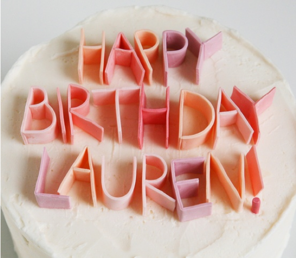 Decora tus tartas con chicle