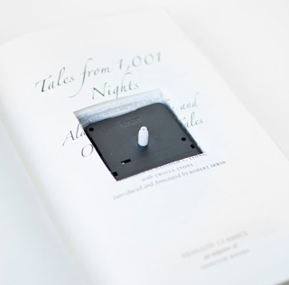 Transforma un libro en reloj