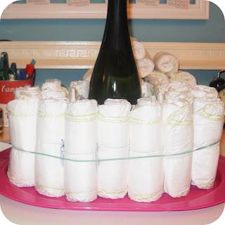 Cómo hacer una tarta de pañales. Versión 2.