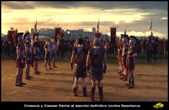 Spartacus Crassus Caesar