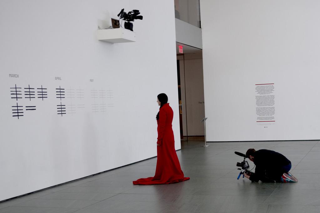 Marina Abramovic en el MOMA