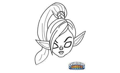 careta de videojuego de skylands careta de videojuego Caretas descargables de Skylanders Giants para Carnaval