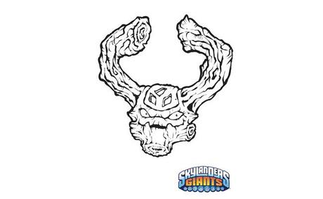 careta de videojuego skylands careta de skylands Caretas descargables de Skylanders Giants para Carnaval