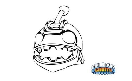 careta descargable de Skylands careta descargable Caretas descargables de Skylanders Giants para Carnaval