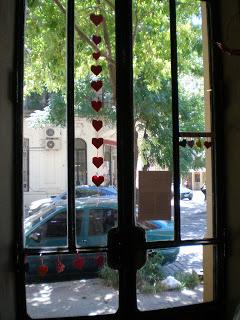 Una vidriera enamorada