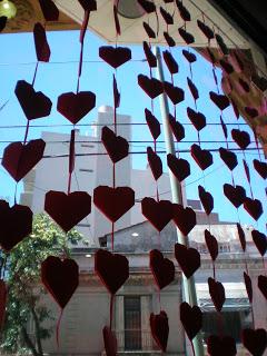 Una vidriera enamorada