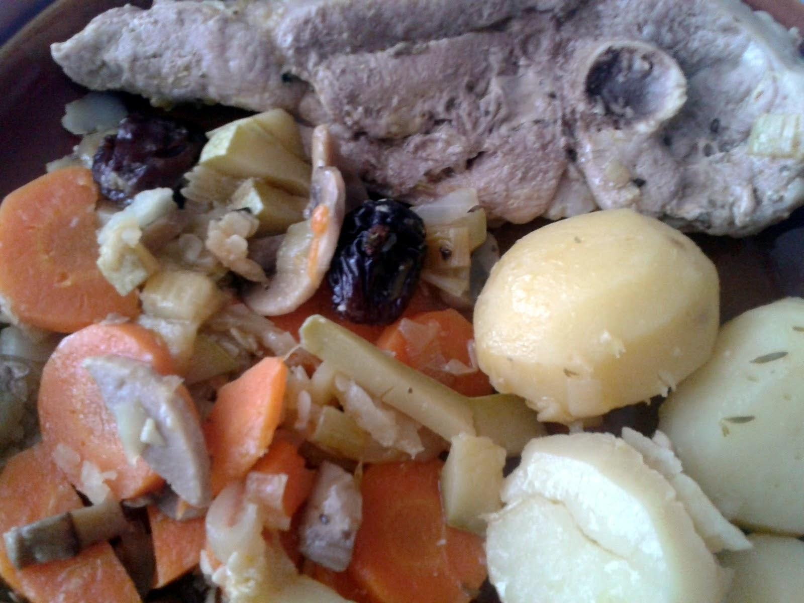 Chuletas de pavo con cerveza