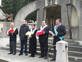 Homenaje en Madrid a los presidentes de la I República