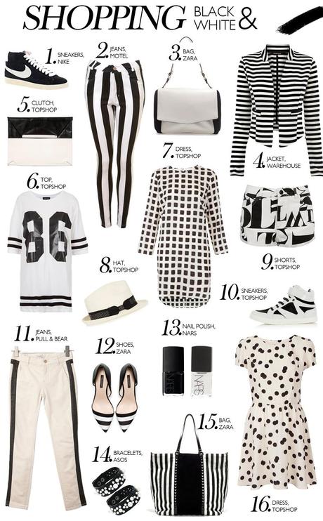 SHOPPING BAG MONOCHROME