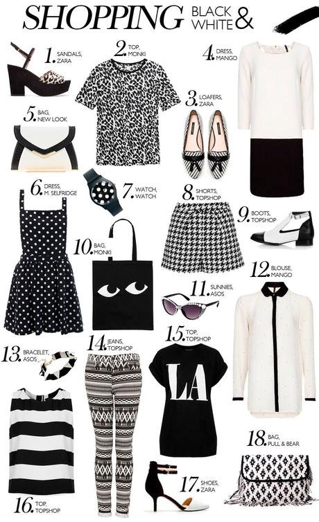 SHOPPING BAG MONOCHROME