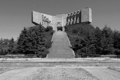 parque monumento a la amistad soviético Bulgaria, Varna, 1978