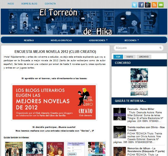 Blogueros: El Torreón de Hika