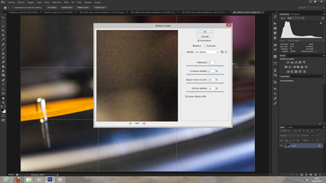Eliminar ruido con Photoshop