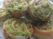 Espirales brocoli jamon