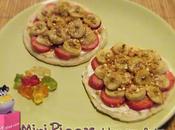 Mini Pizzas dulces frutas