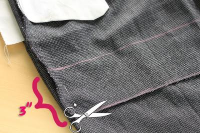 Cómo disimular la marca del dobladillo en un pantalón