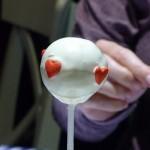 cake pop corazón