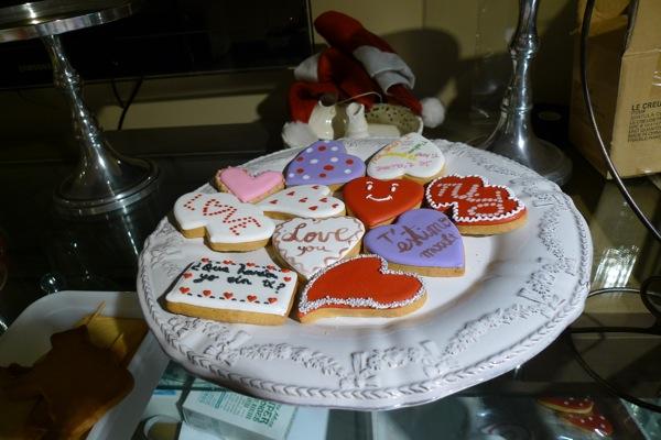 galletas de corazón