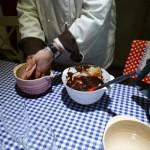 mezcla con chocolate