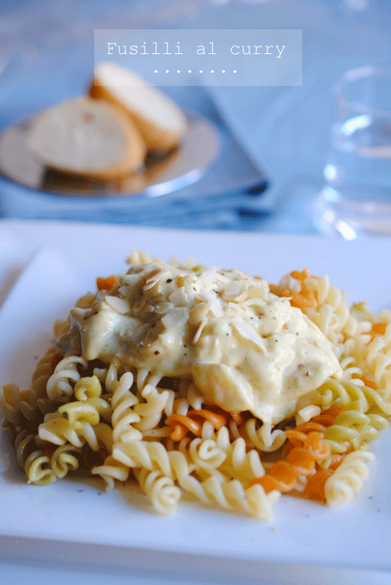 Fusilli al curry