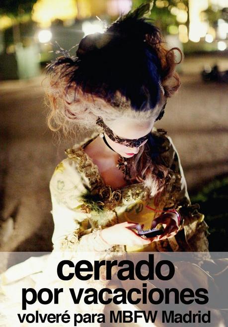 cerrado por vacaciones