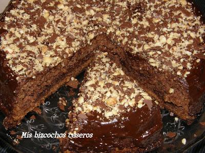 Bizcocho Ferrero Rocher