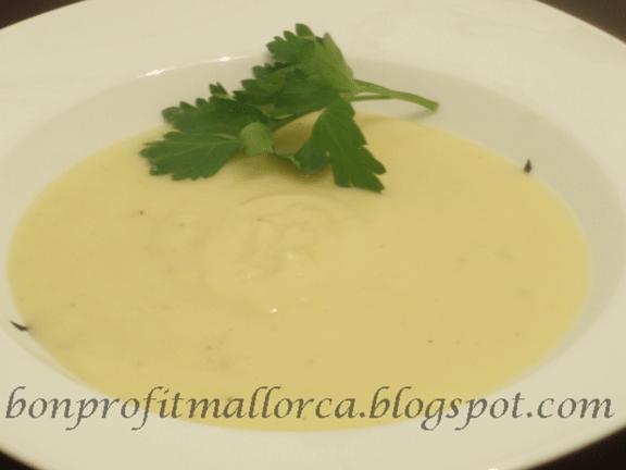 crema de calabacin y puerro