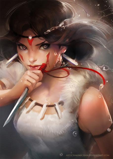 #Caracterización# ◙Princesa Mononoke◙ Concurso MakeupGades ~ Heroínas