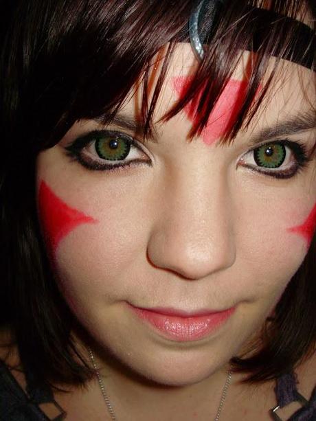 #Caracterización# ◙Princesa Mononoke◙ Concurso MakeupGades ~ Heroínas