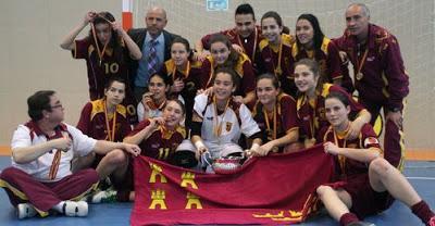 FÚTBOL SALA SUB-17 FEMENINO: EL CAMPEONATO PARA MURCIA... Y MAS INFORMACIÓN