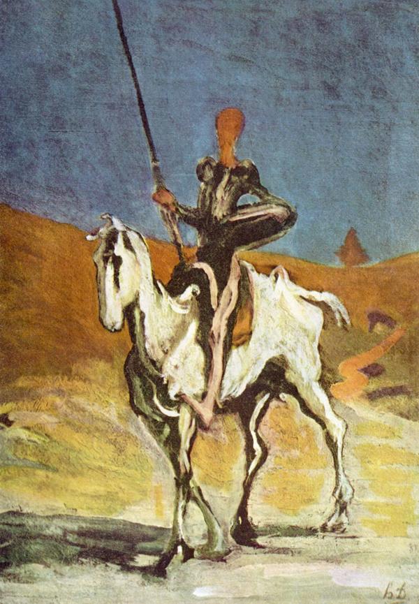 Imagen Don Quijote Daumier