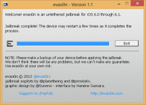 how to jailbreak iPhone evasi0n