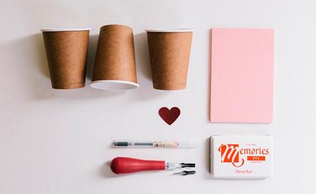 materiales Cómo hacer sellos de goma para San Valentín