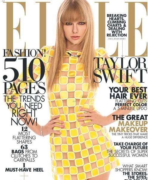 ¡Taylor Swift en la portada de Elle Magazine!
