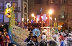 Carnaval Aviles 2013: Descenso Galiana. Video y fotos