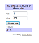 Resultado sorteo