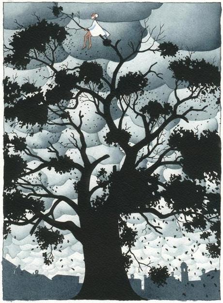 Las ilustraciones de Yan Nascimbene en la obras de Italo Calvino