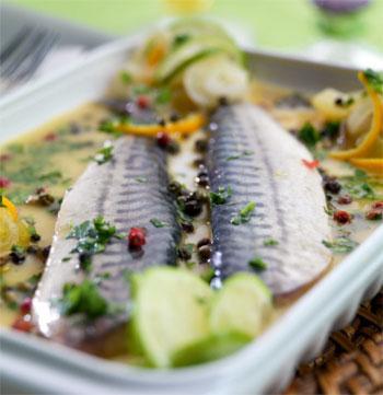 Receta de cocina barata Caballa marinada a la naranja