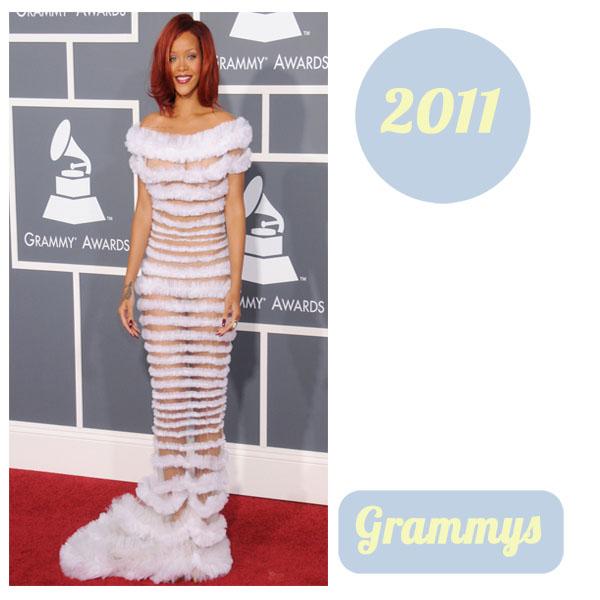 Rihanna grammys 2011