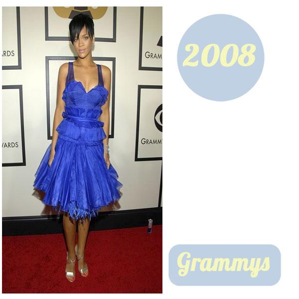 Rihanna grammys 2008